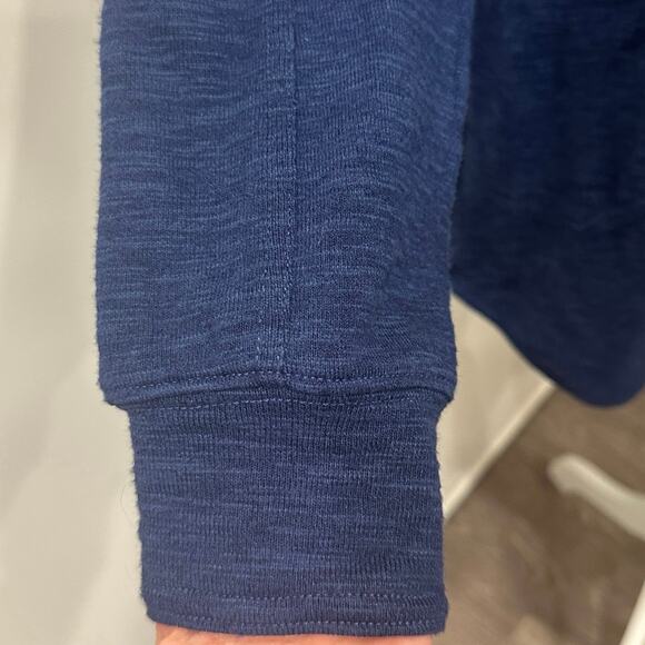 Daily Practice Anthropologie Navy Hoodie Tunic Hiking Dress Gorpcore Granola - Picture 8 of 15